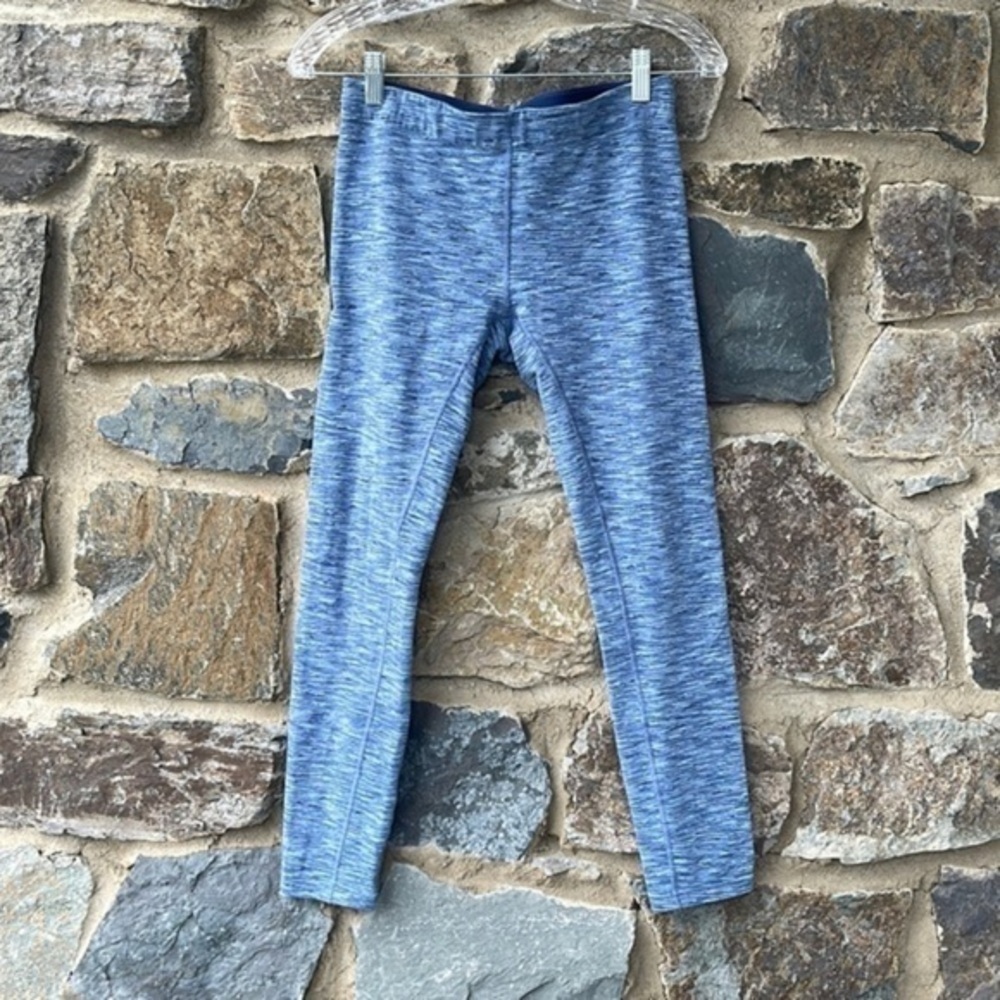 Outdoor Voices blue space dye legging size Medium